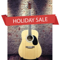 Holiday sale for adult acoustic guitar